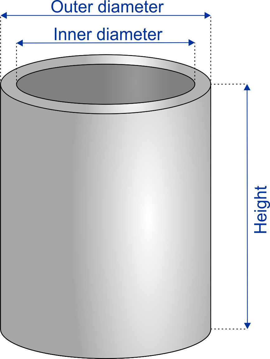 Cocncrete Tube Calculator